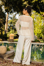 Mesh Top-Beige