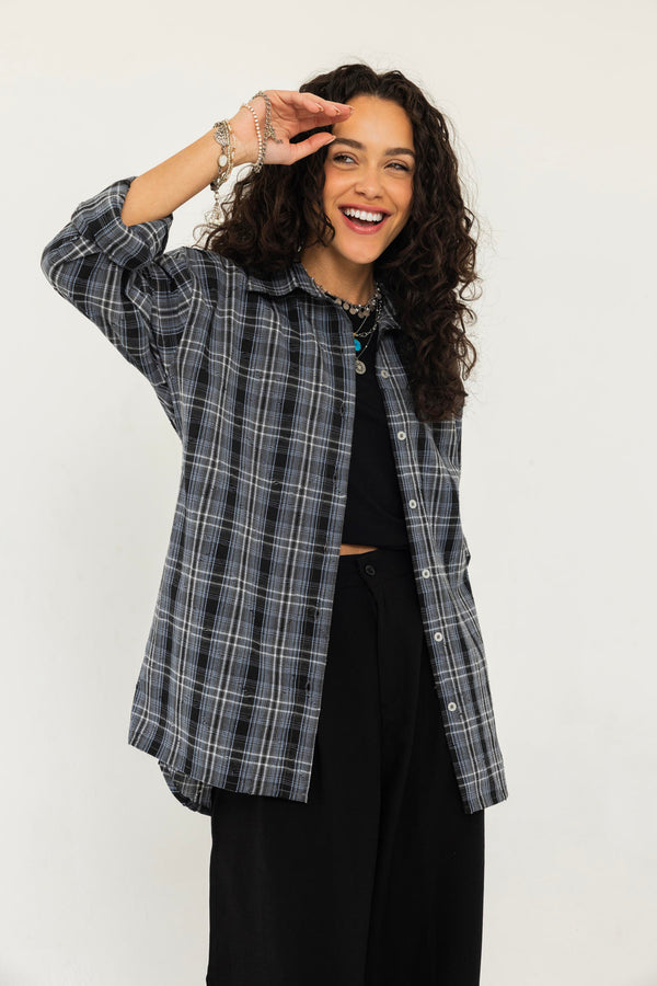 Plaid Oversize Shirt