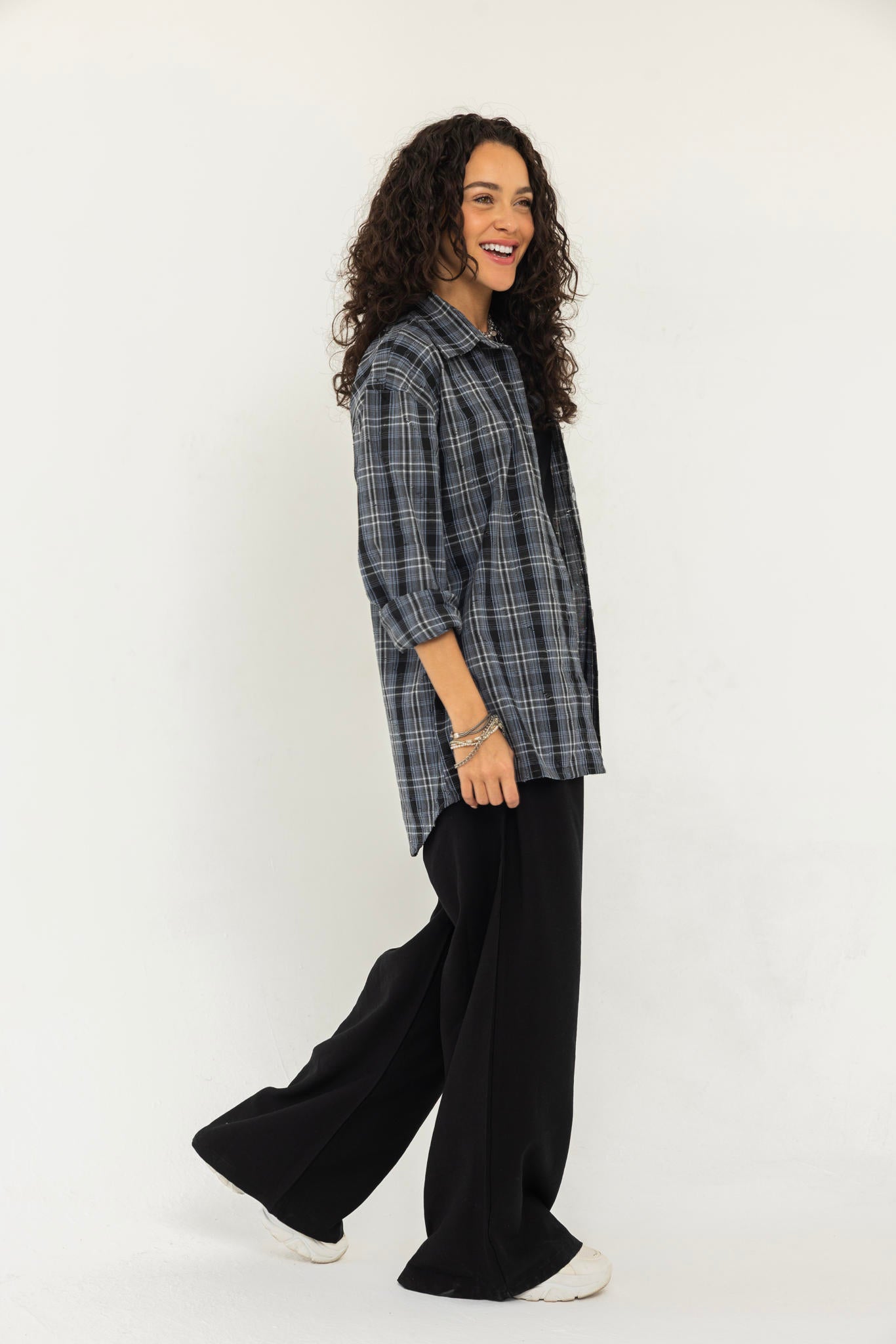 Plaid Oversize Shirt