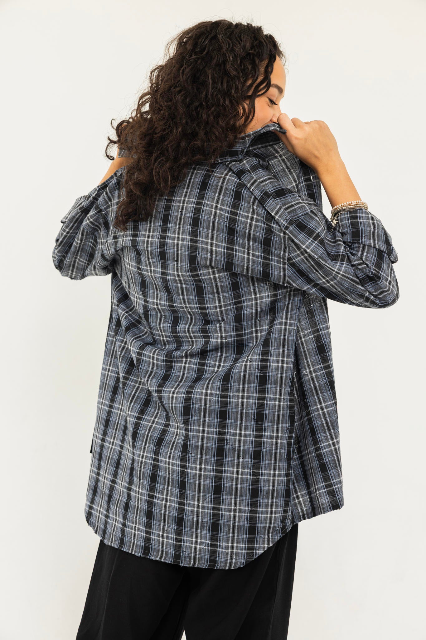 Plaid Oversize Shirt