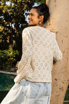 Crochet Knit Top