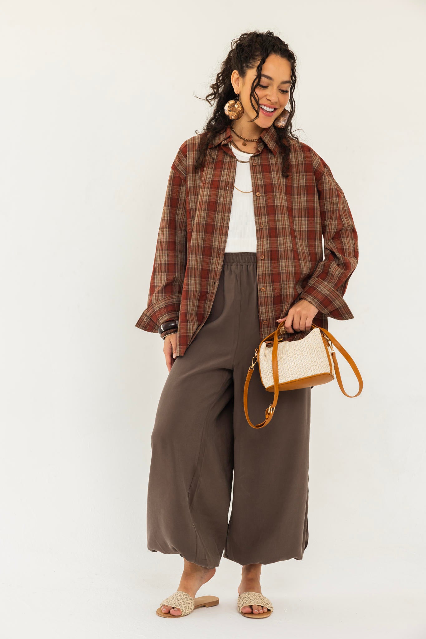 Plaid Oversize Shirt