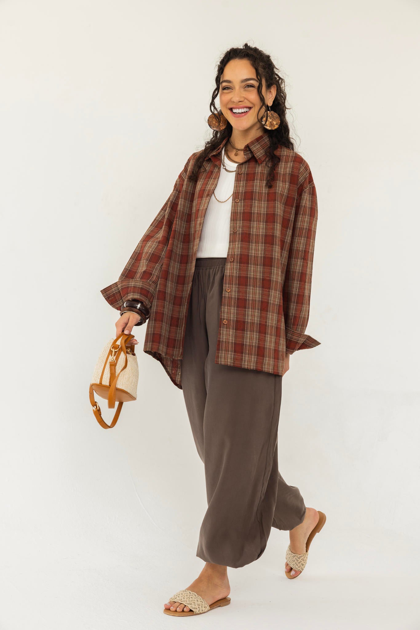 Plaid Oversize Shirt
