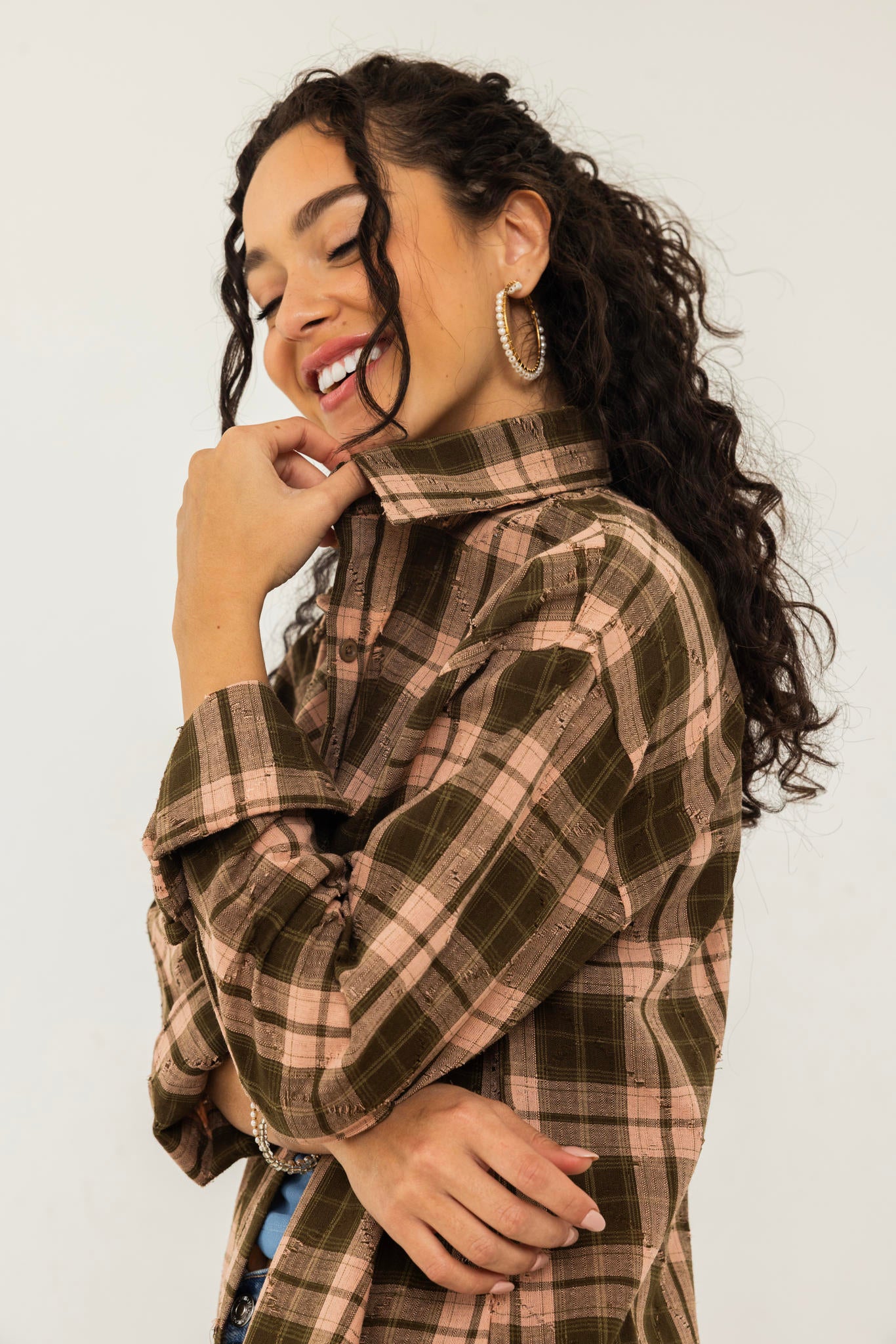 Plaid Oversize Shirt