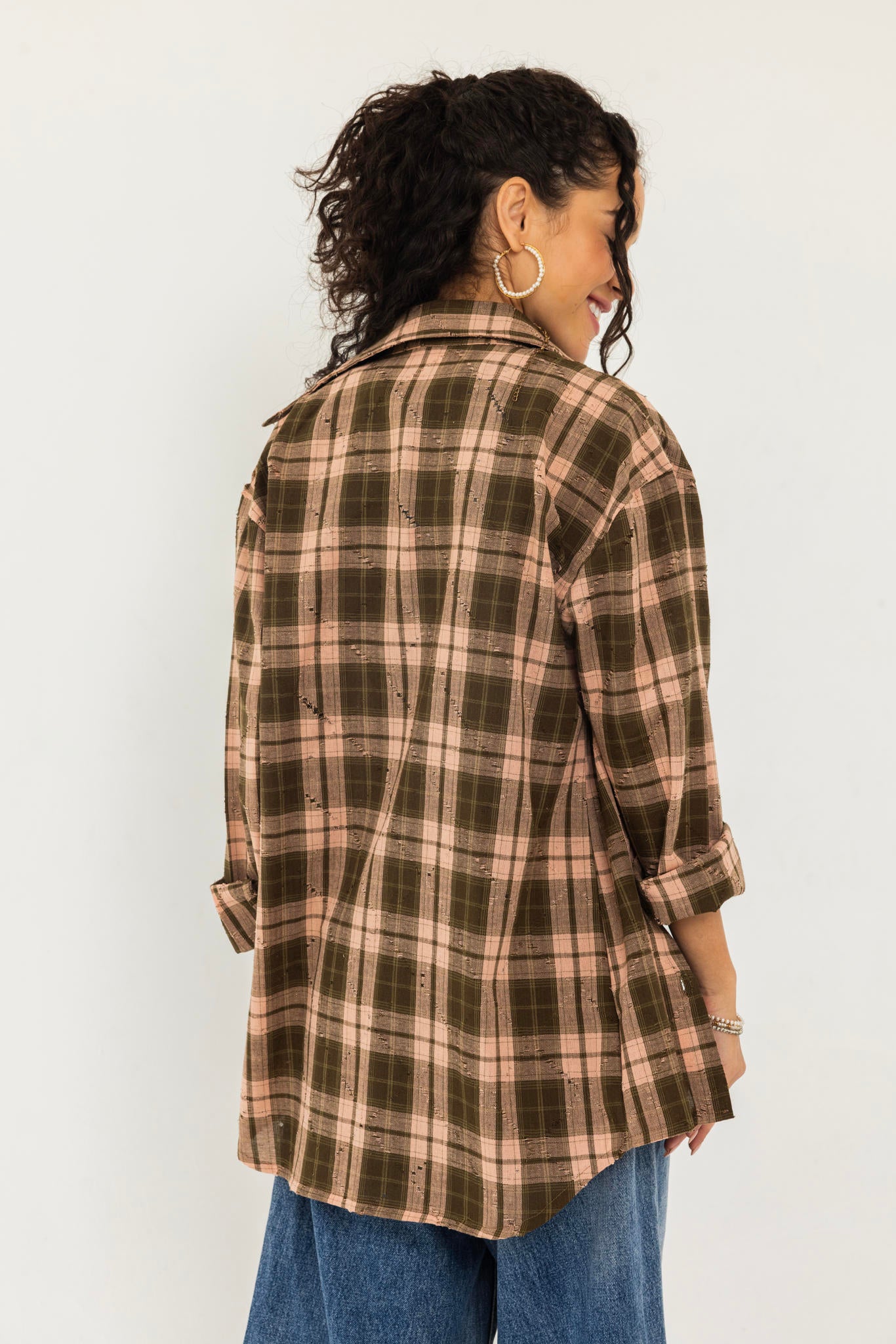 Plaid Oversize Shirt