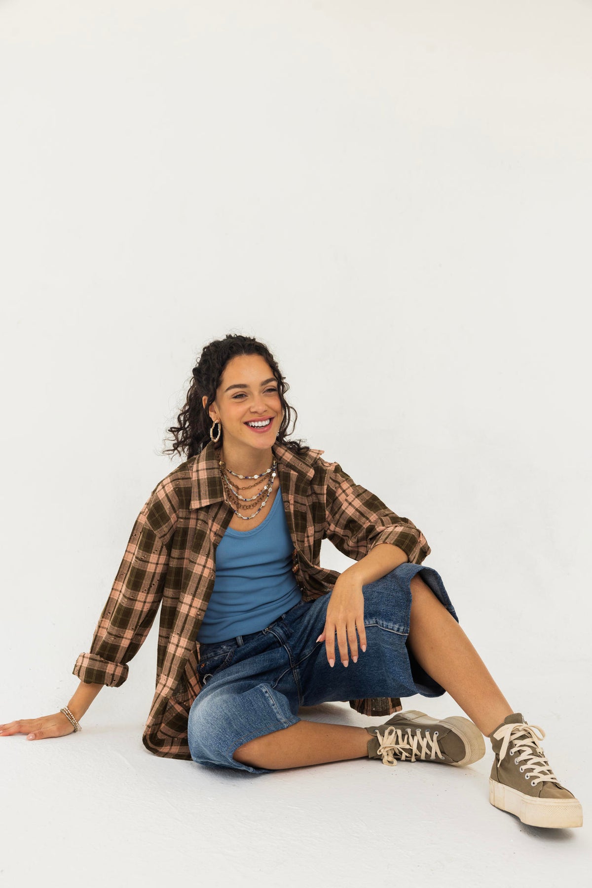 Plaid Oversize Shirt
