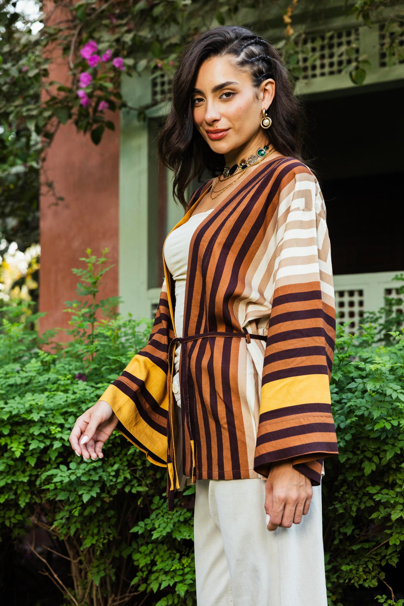 Mixed Lines Cardigan