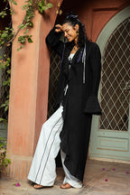 Ruffle Flow Cardigan