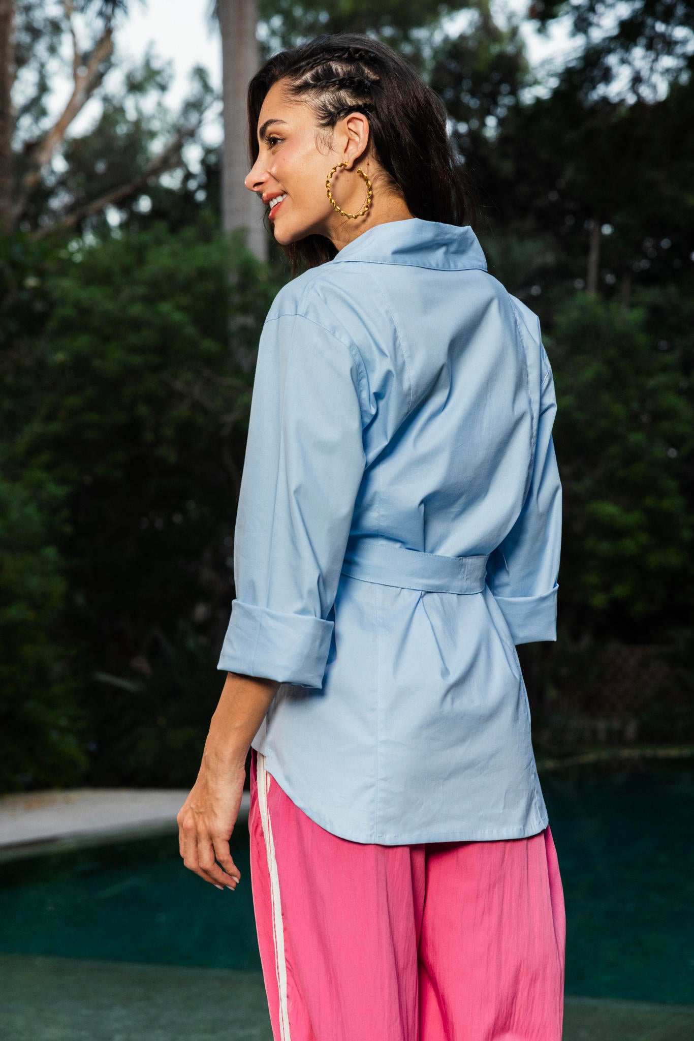 Tie-Waist Shirt