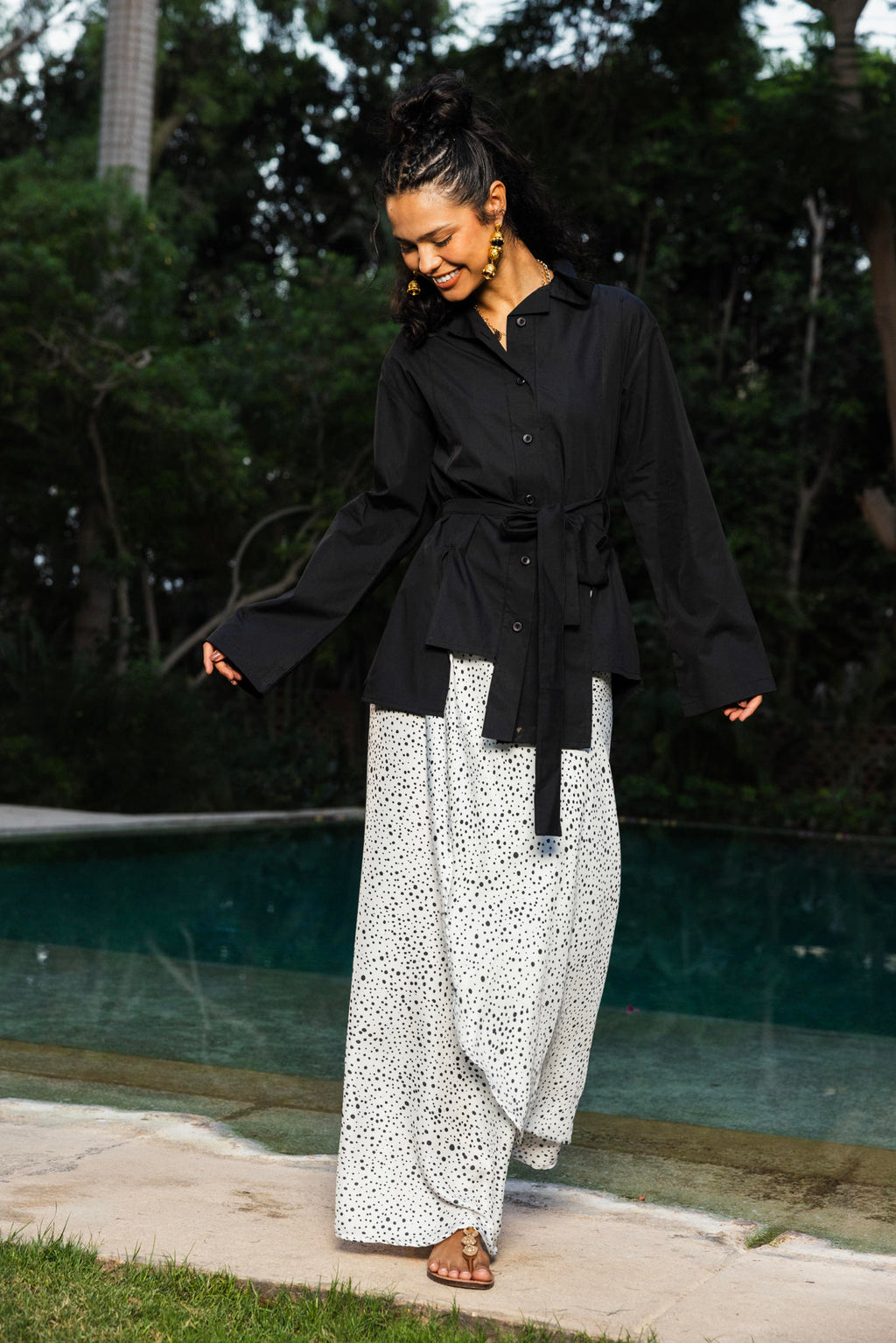 Tie-Waist Shirt