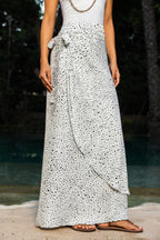 Polka Wrap Skirt