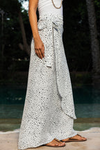 Polka Wrap Skirt
