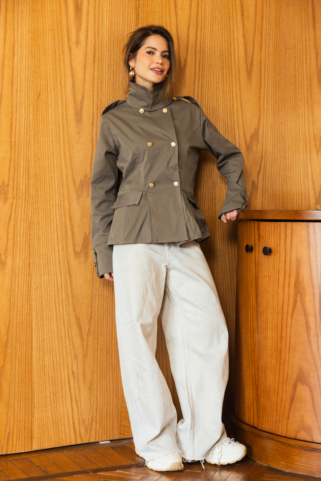 Gold Button Jacket