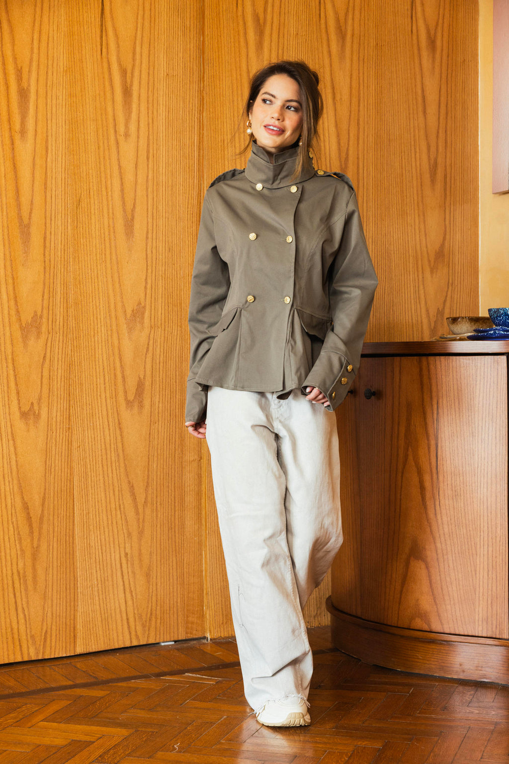 Gold Button Jacket