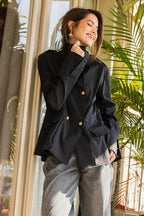 Gold Button Jacket