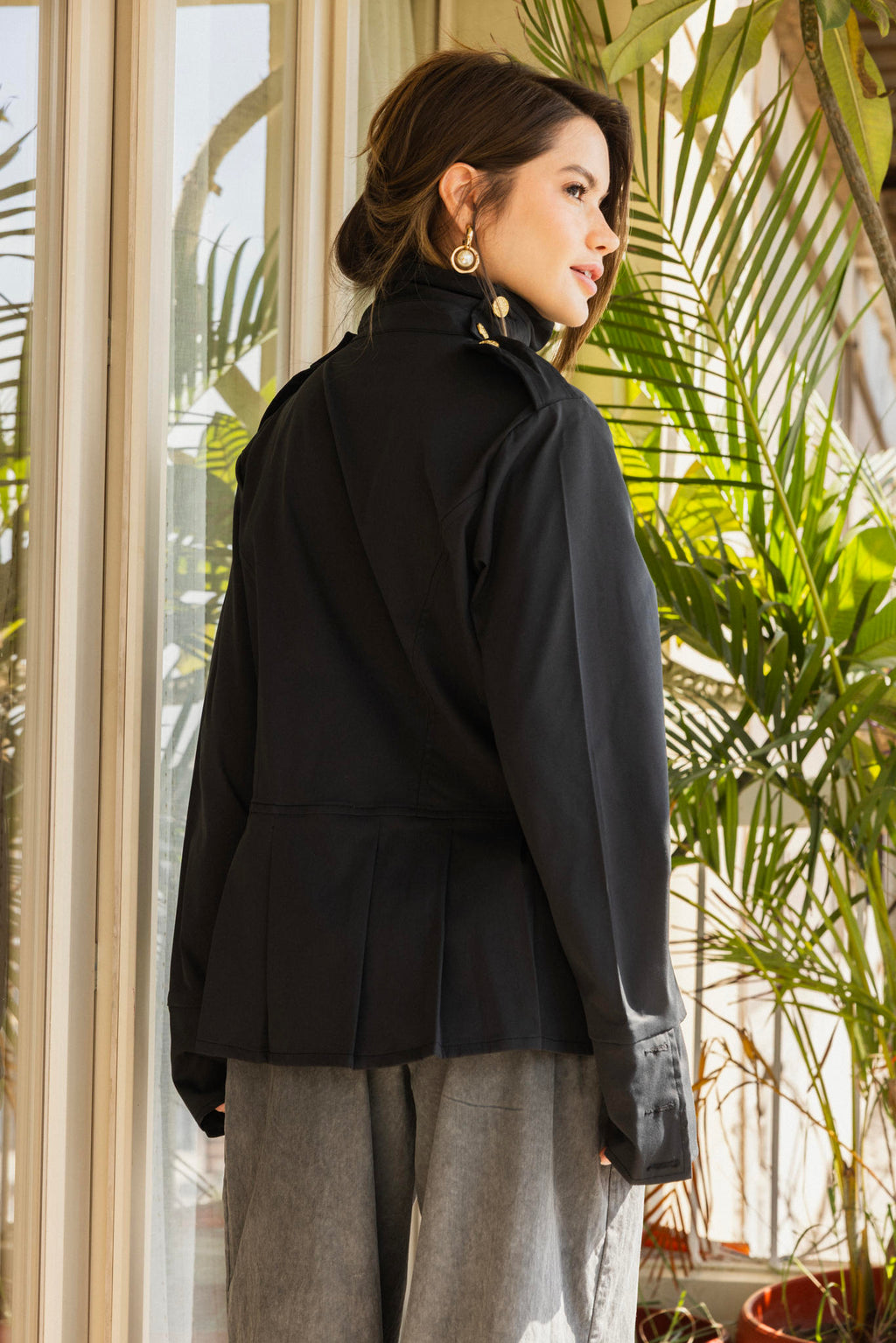 Gold Button Jacket