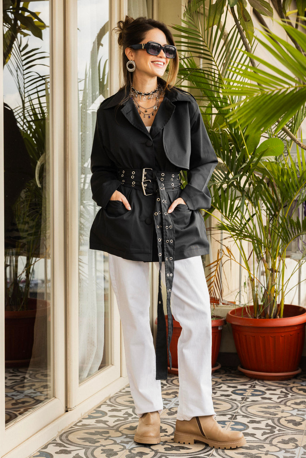 Double Belt Jacket