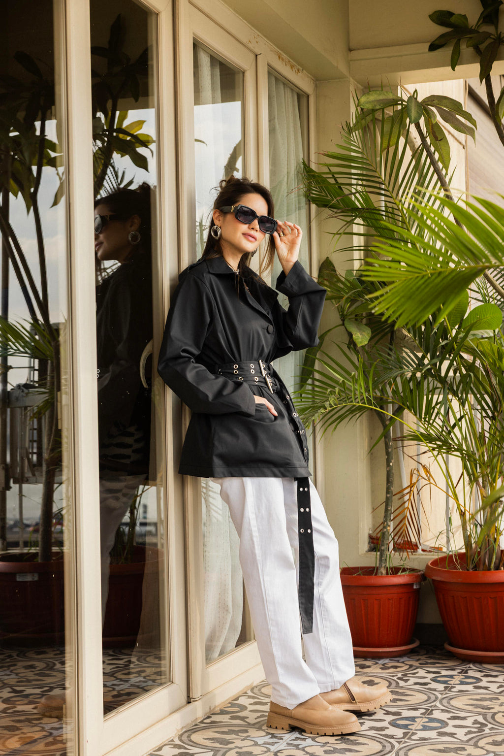 Double Belt Jacket