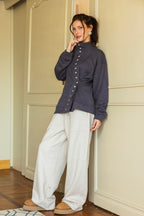 Twist Button Sweater