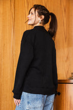 Twist Button Sweater