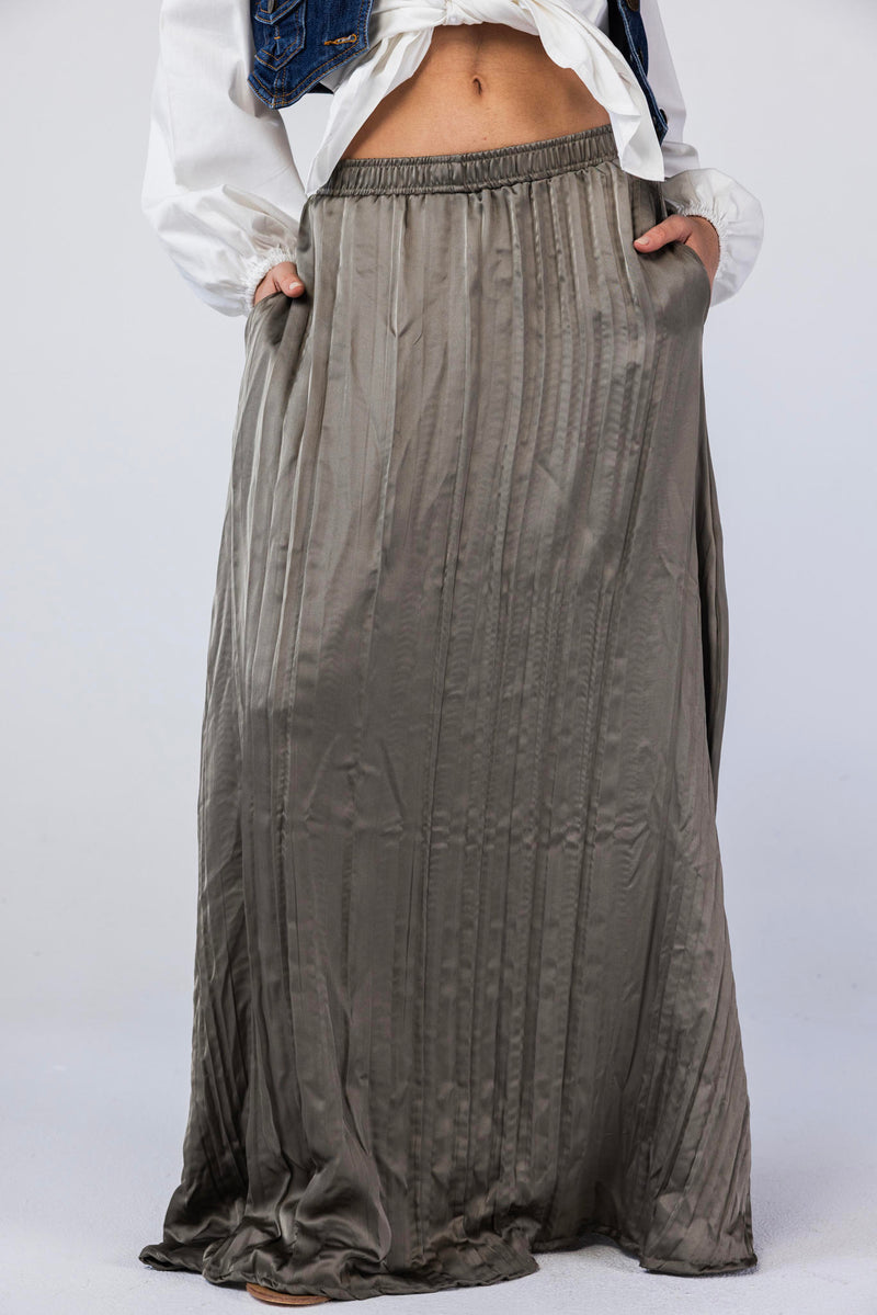 Moonlight Satin  Skirt