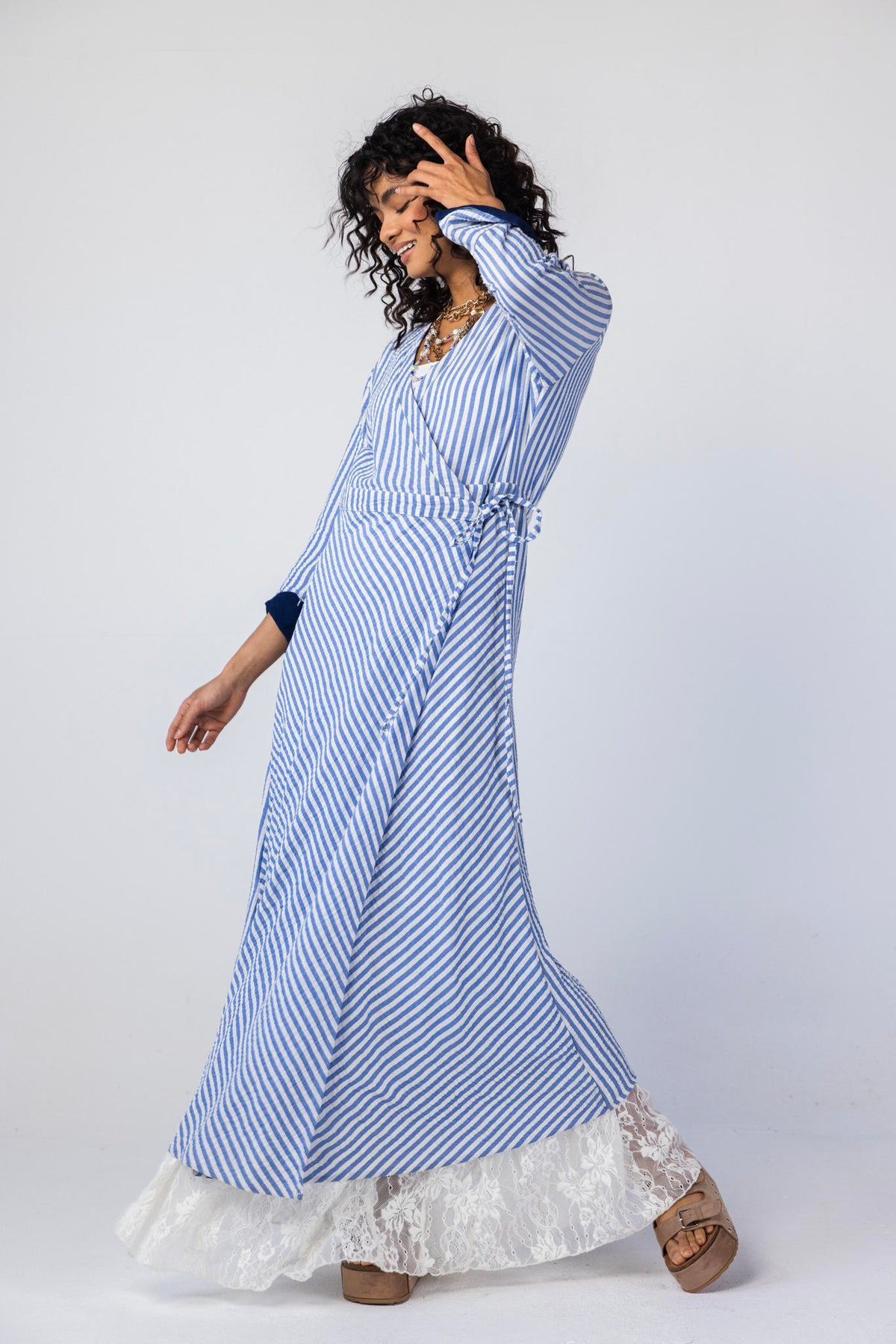 Striped Linen Dress