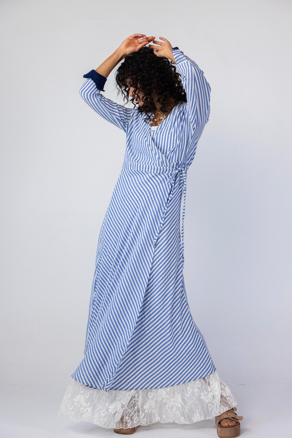 Striped Linen Dress