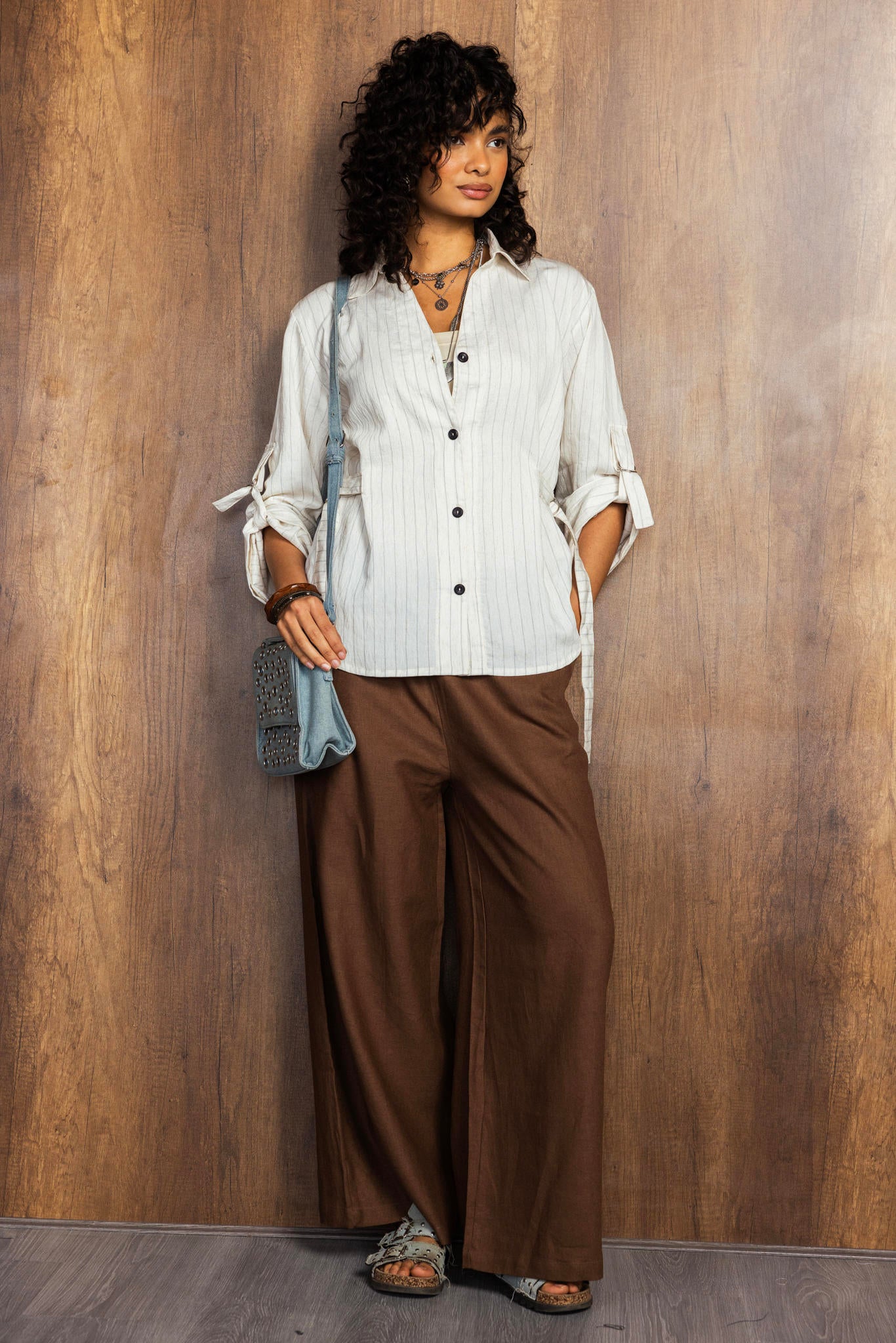 Side Tie Blouse
