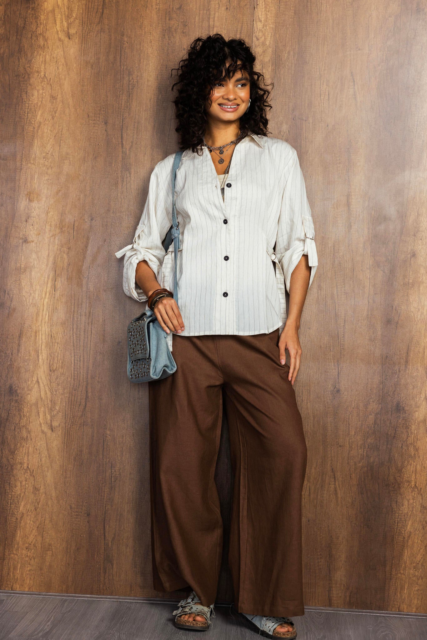 Side Tie Blouse