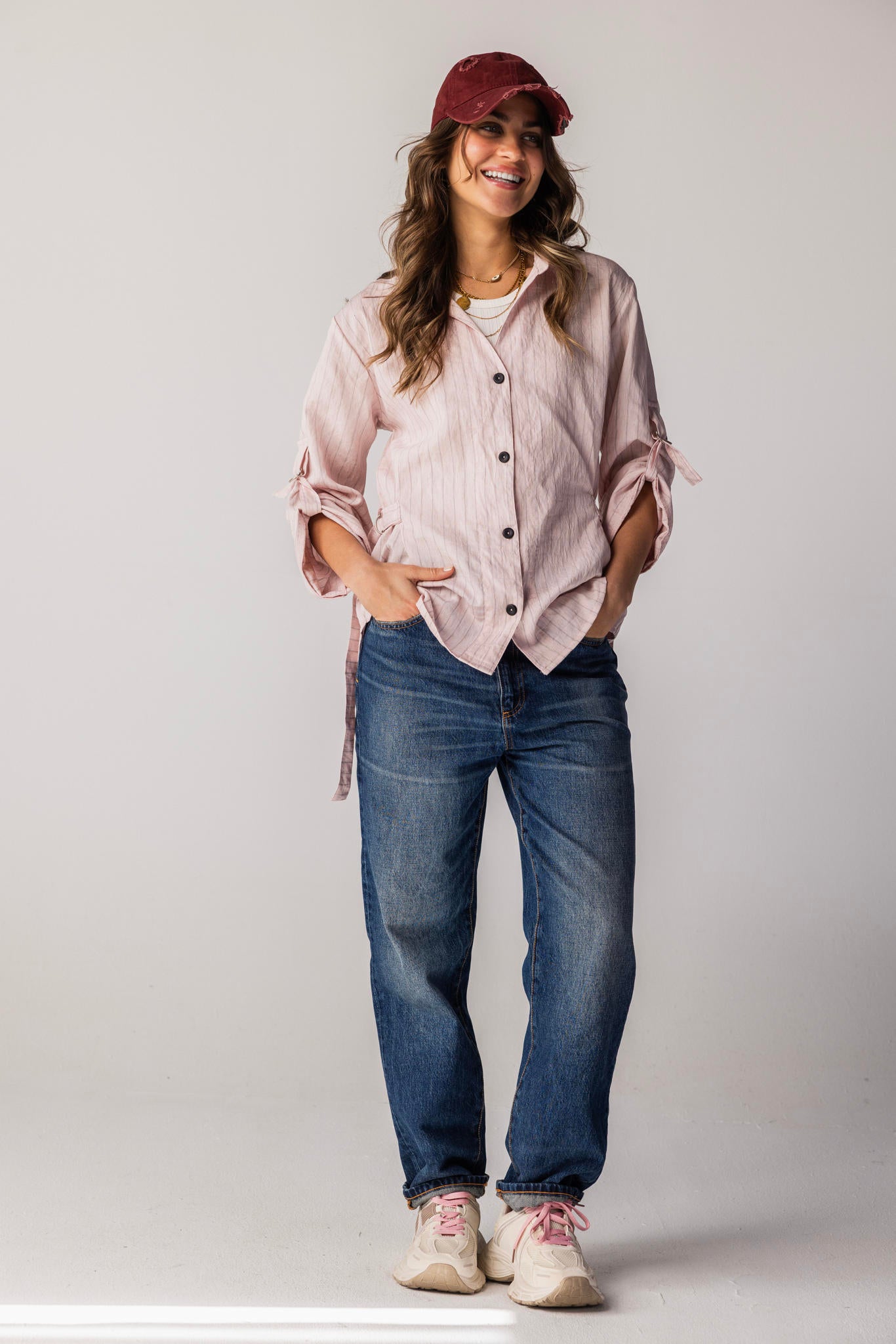 Side Tie Blouse