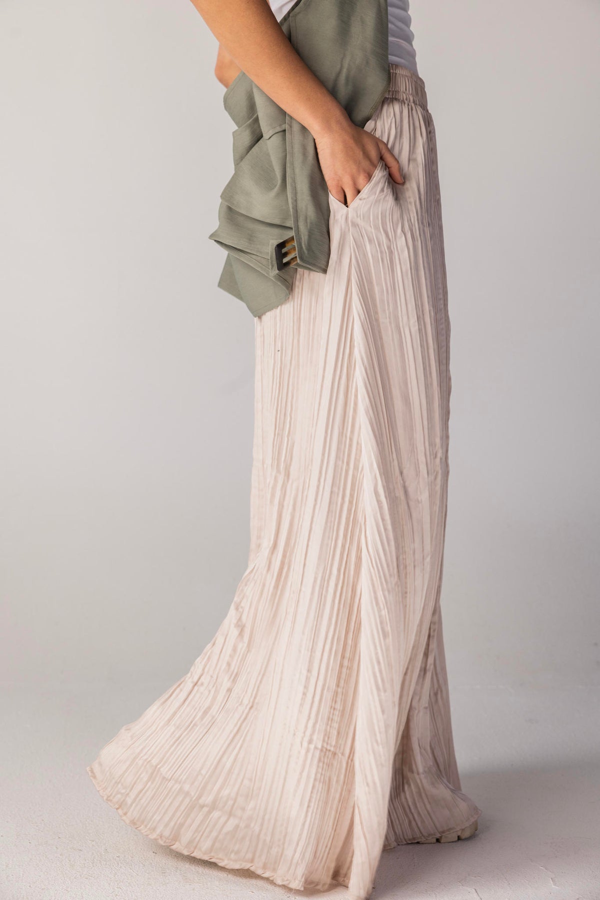 Moonlight Satin  Skirt