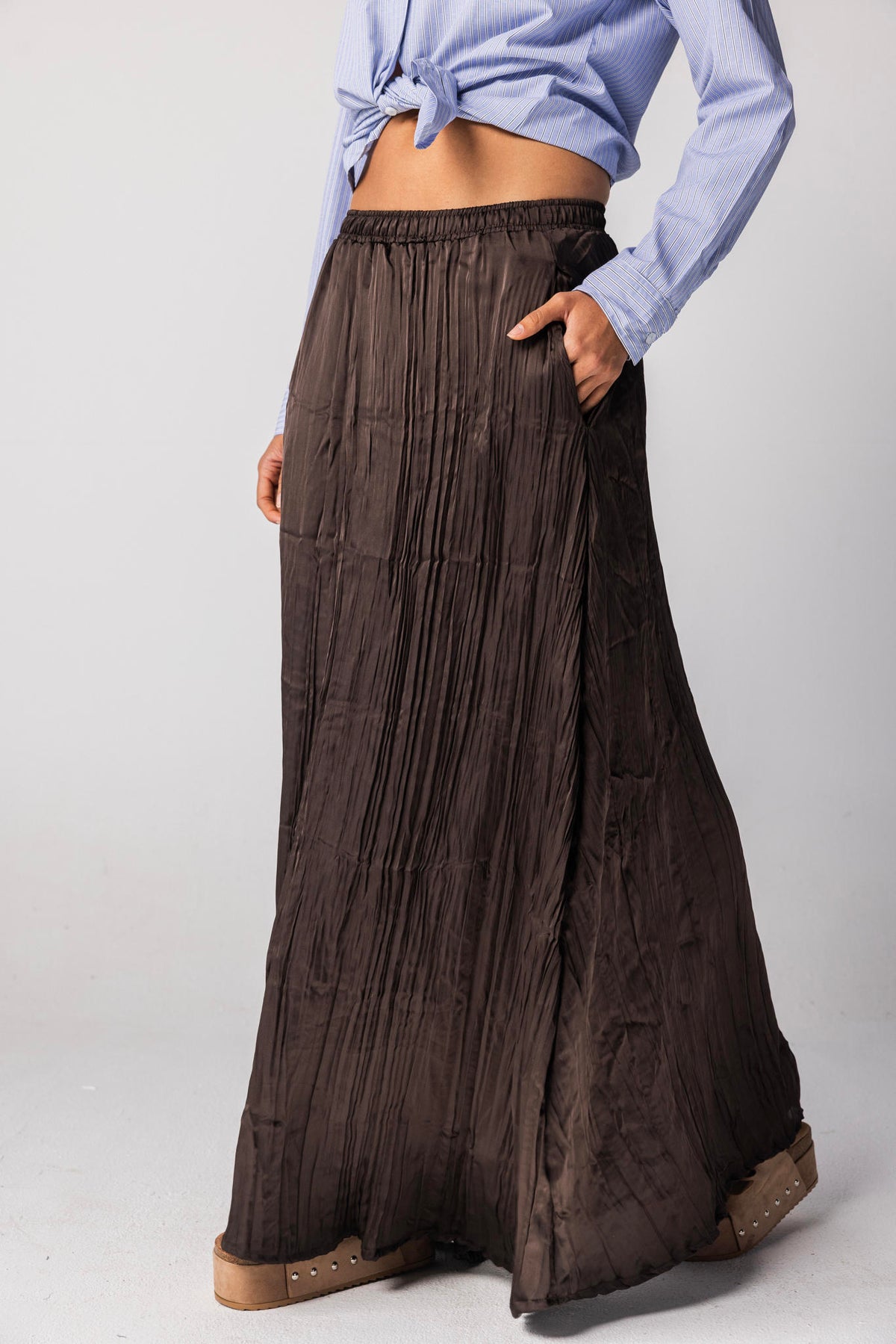 Moonlight Satin  Skirt