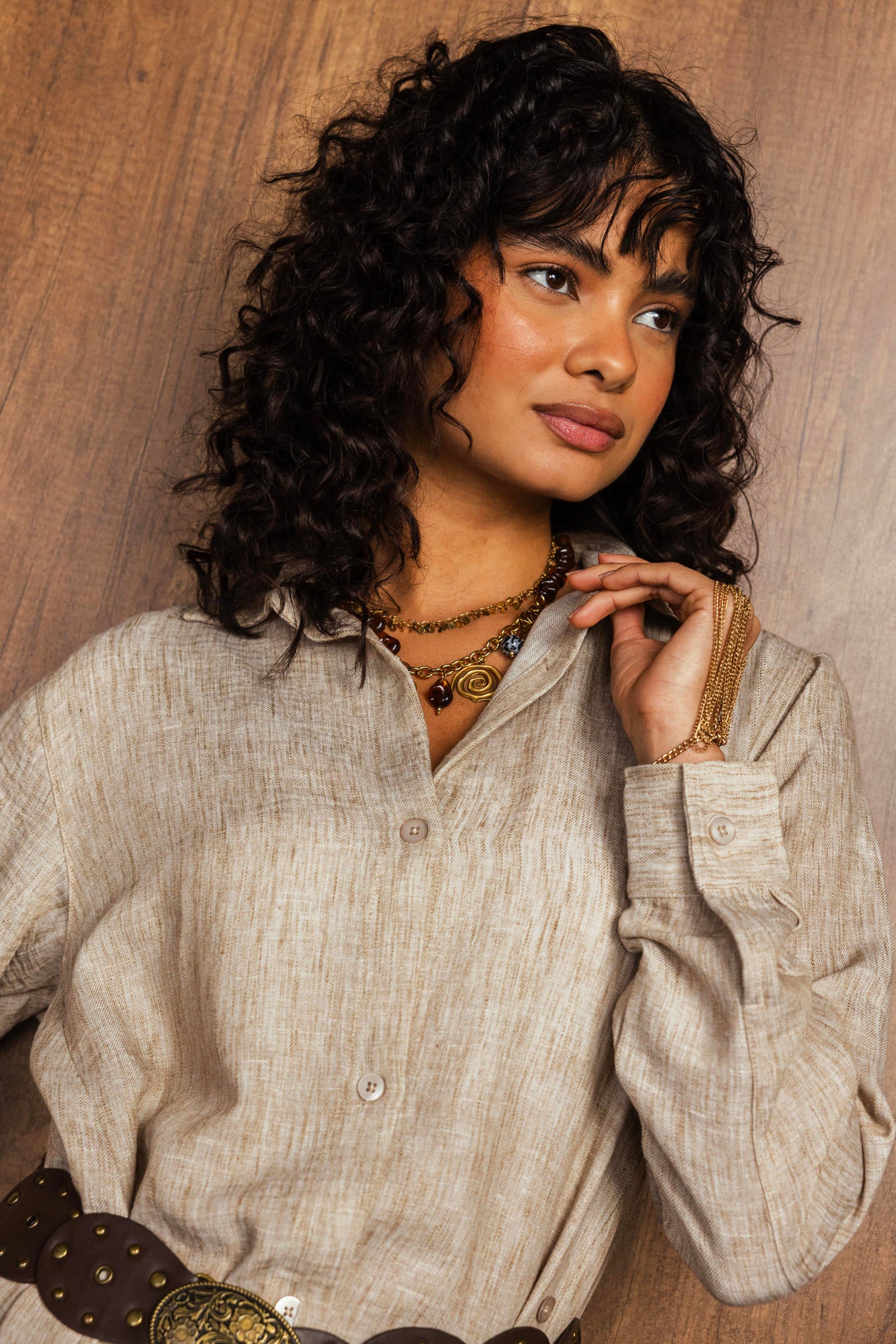 Linen Shirt Dress