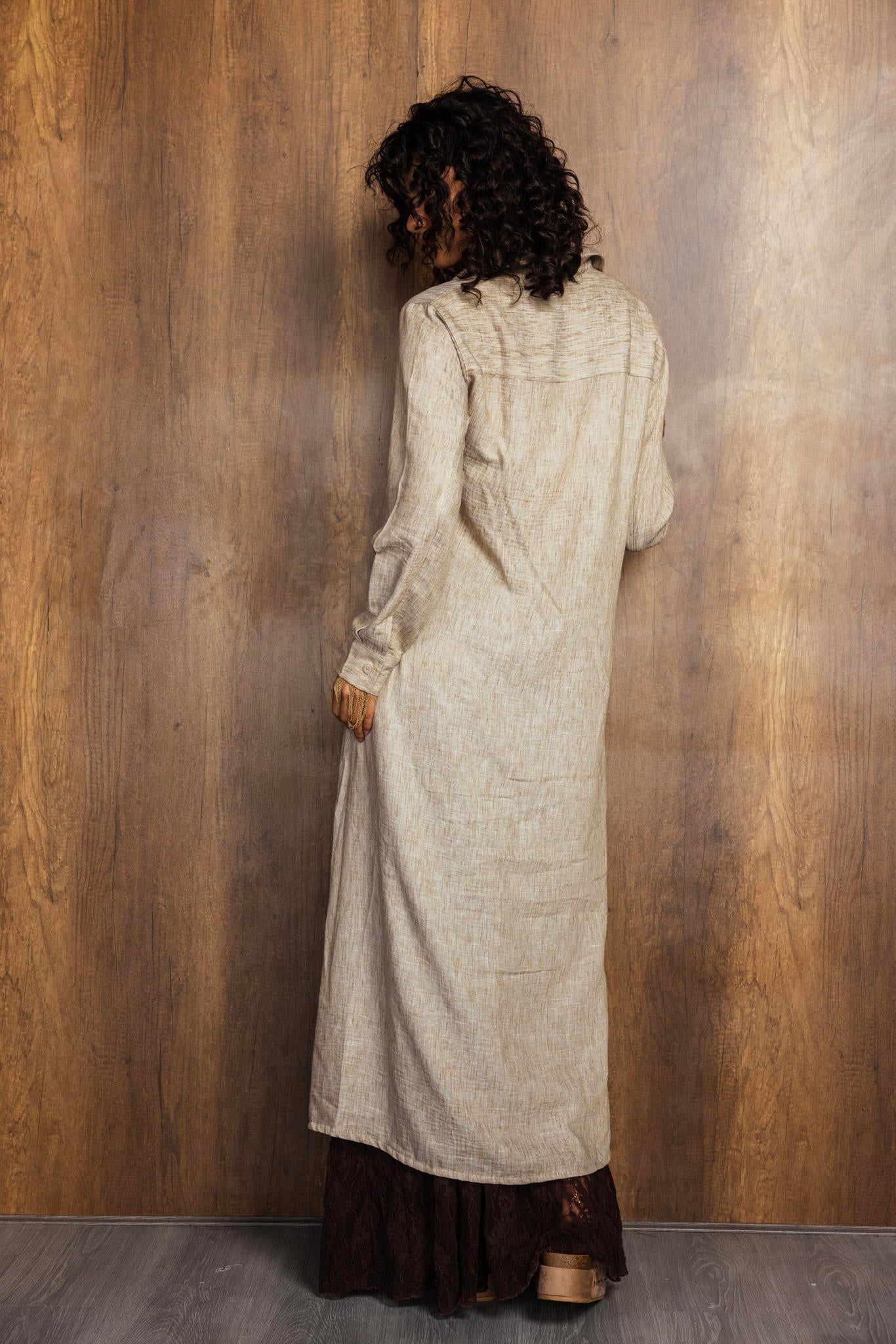 Linen Shirt Dress
