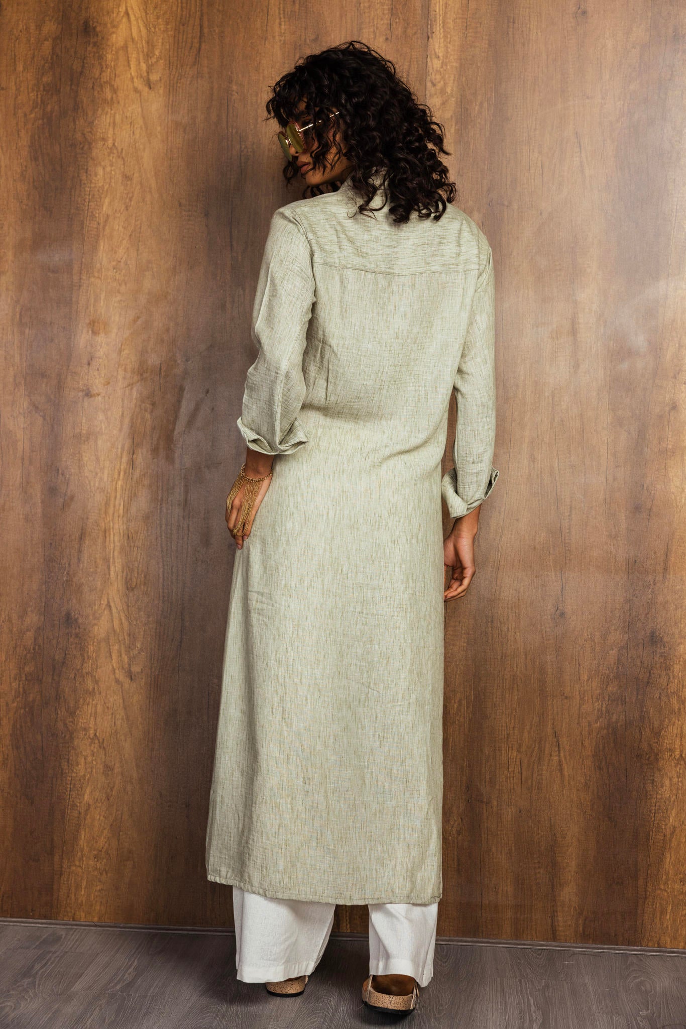 Linen Shirt Dress