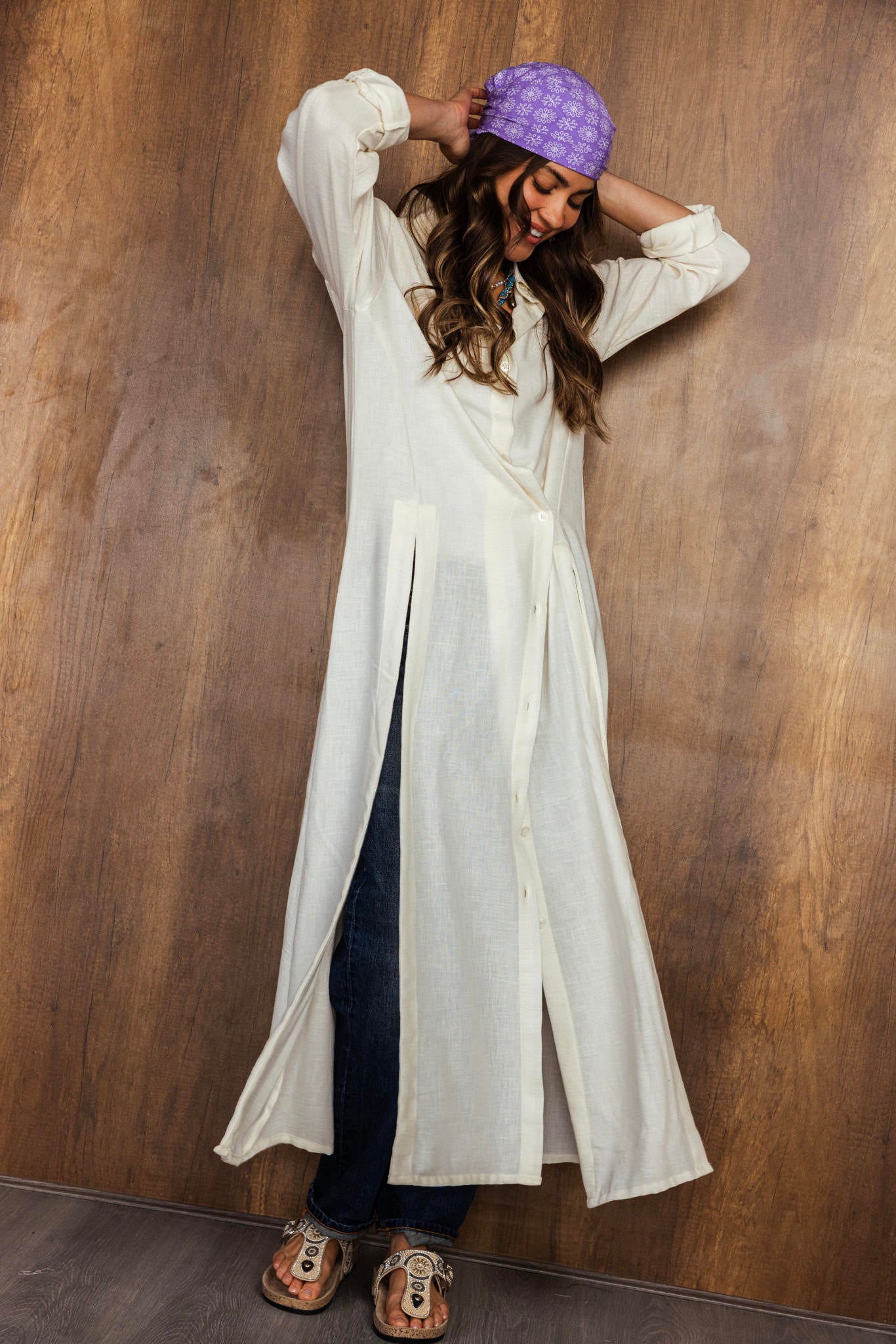 Linen Shirt Dress