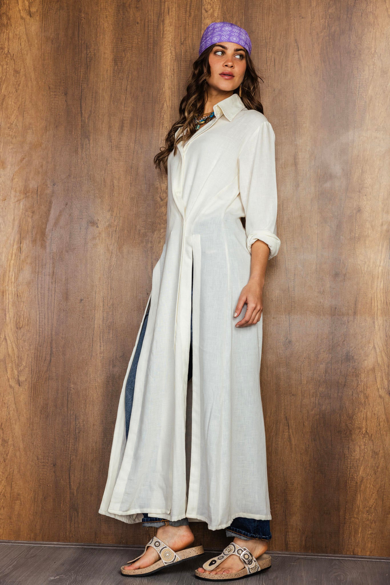 Linen Shirt Dress