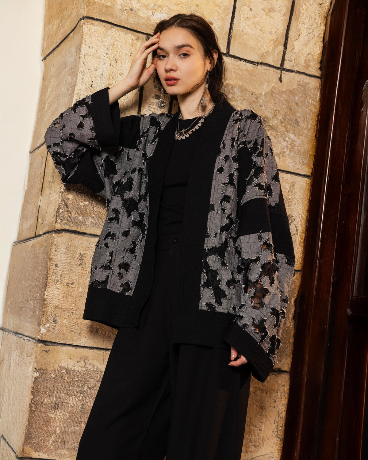 Glow Lace Kimono
