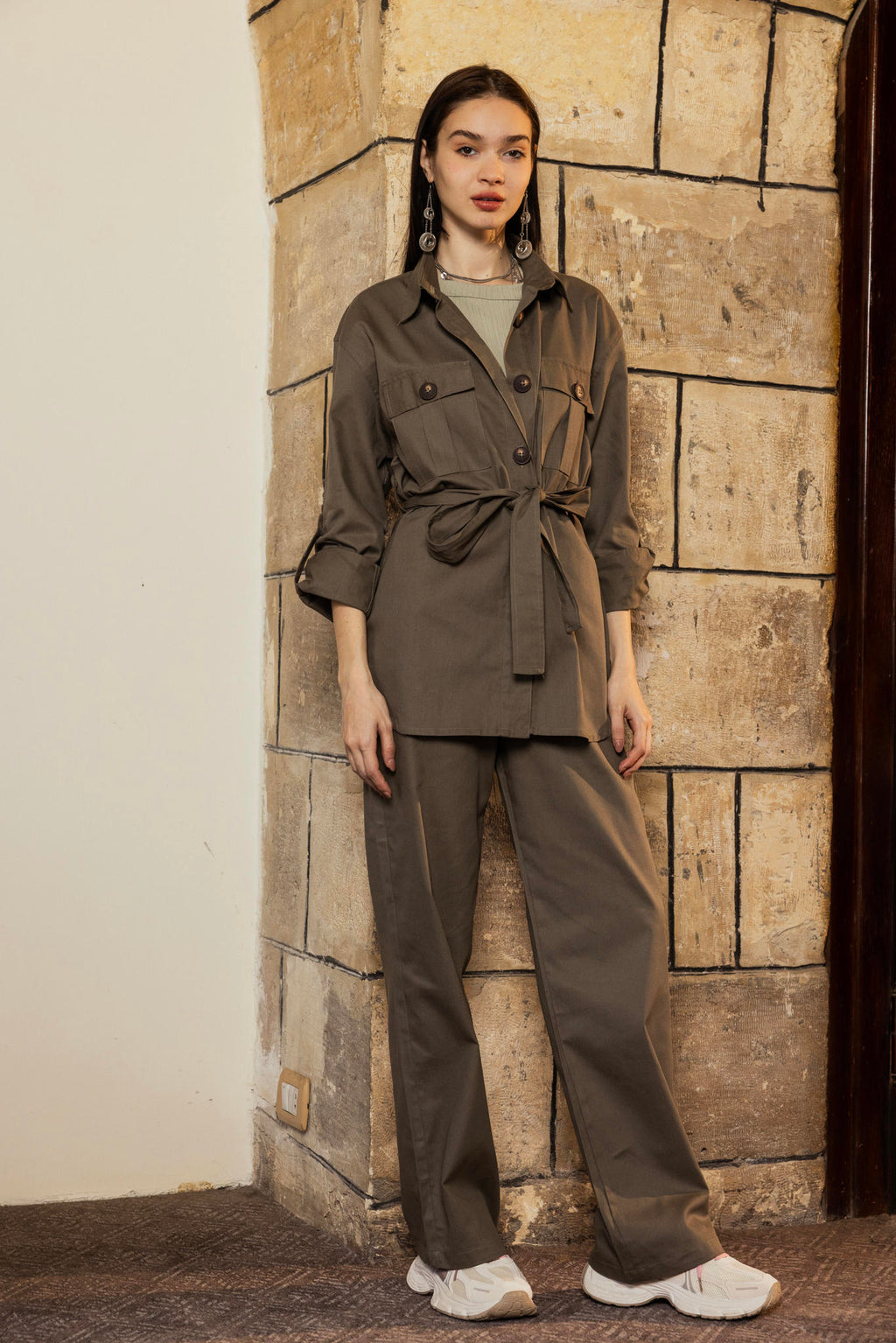 Lightweight Gabardine Set