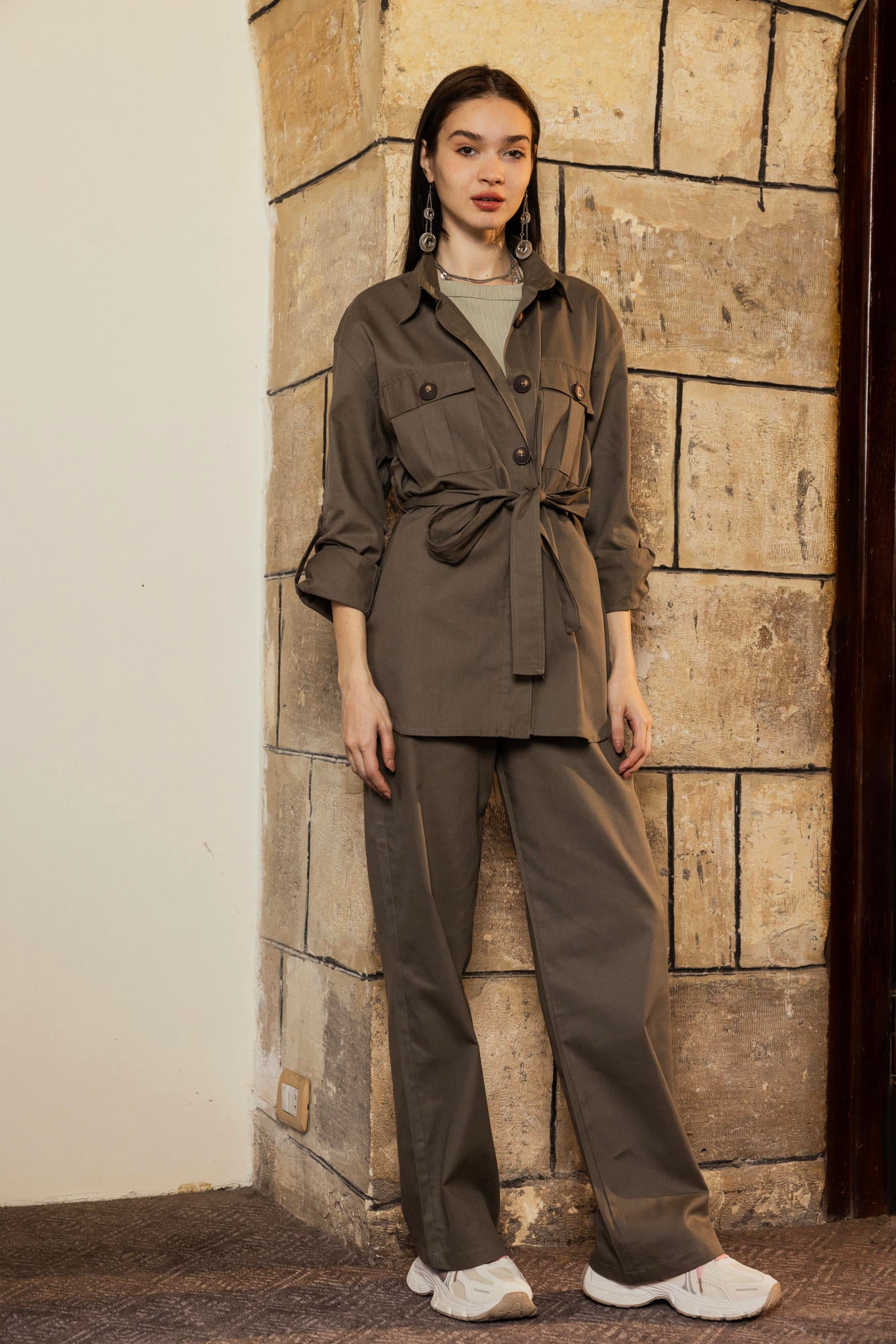 Lightweight Gabardine Set