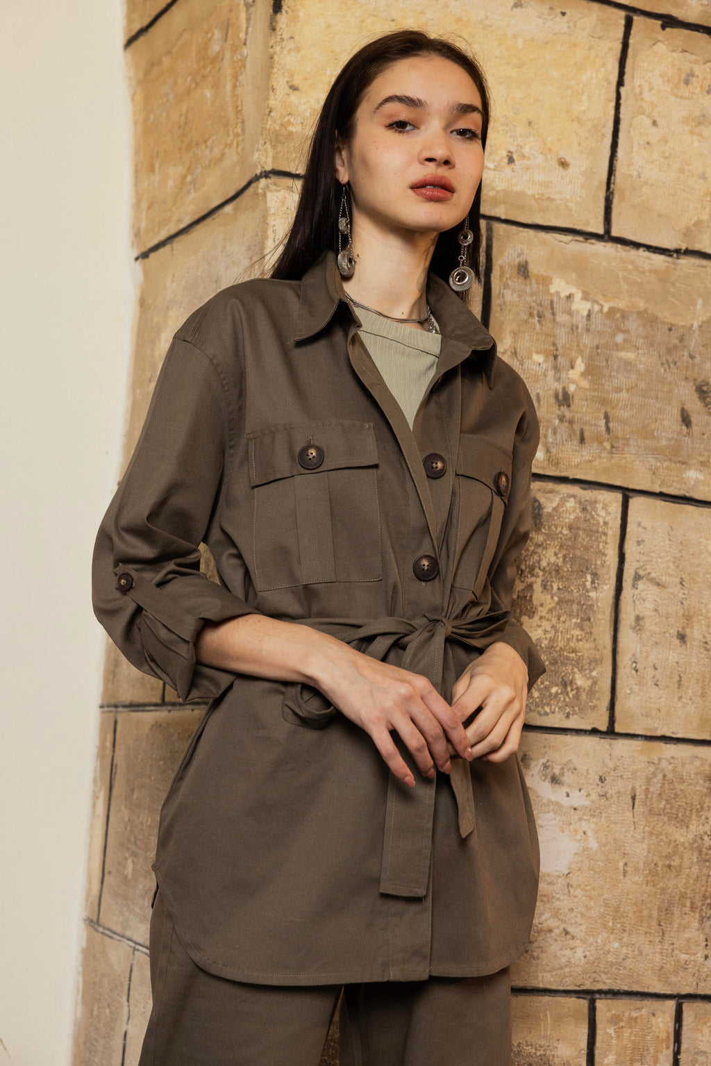 Lightweight Gabardine Set