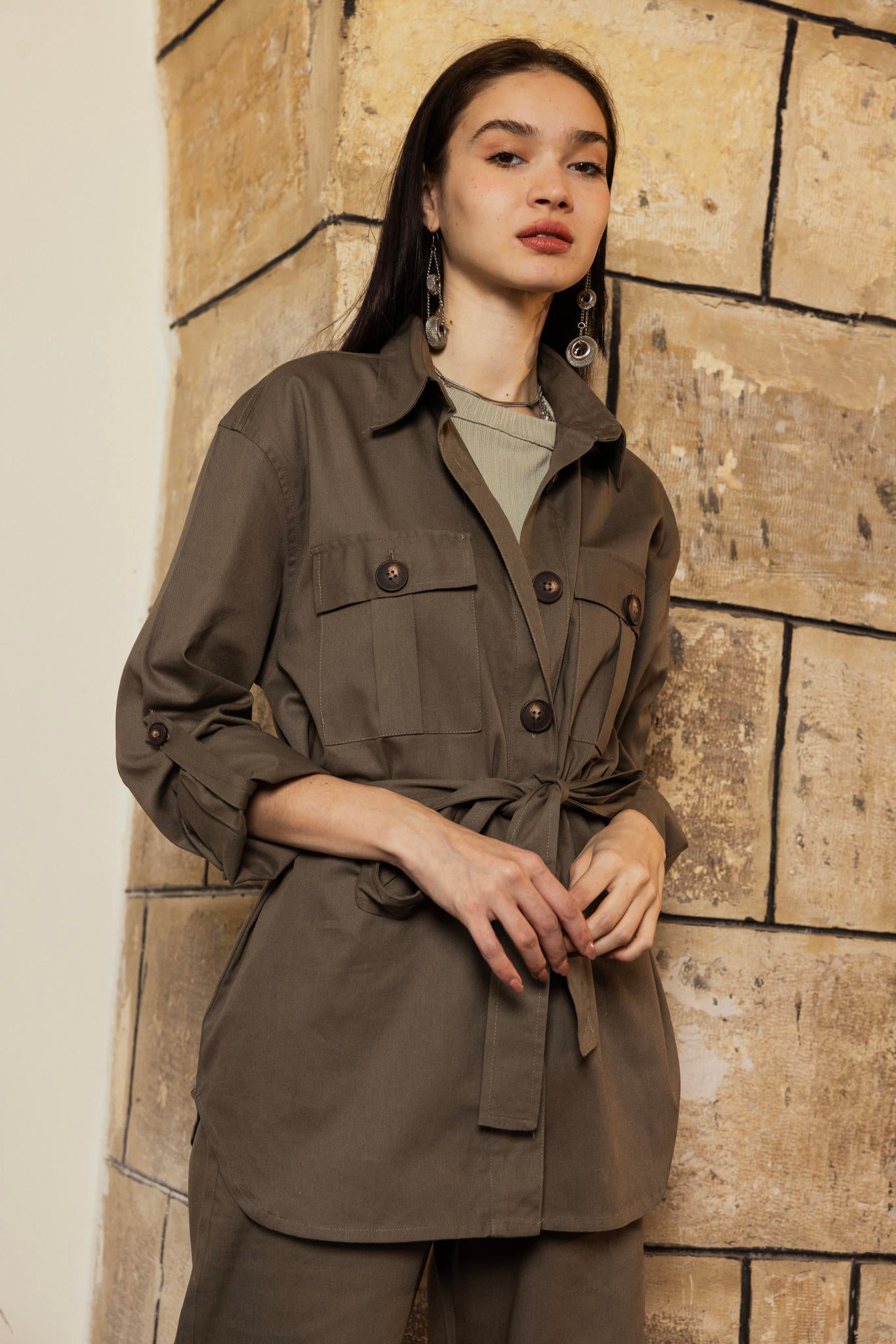 Lightweight Gabardine Set