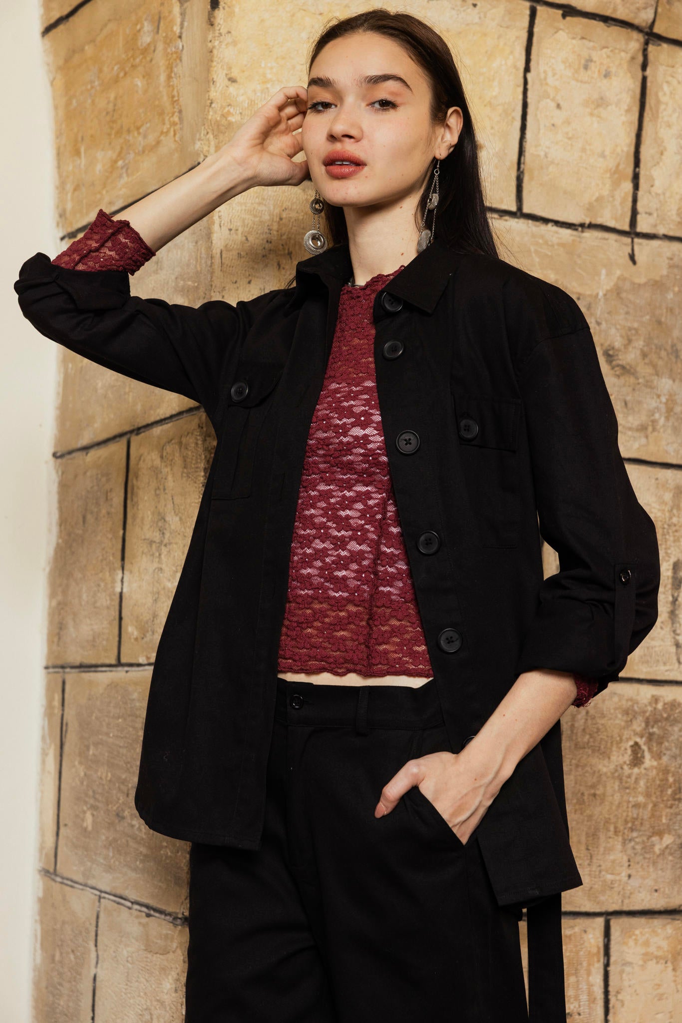 Lightweight Gabardine Set