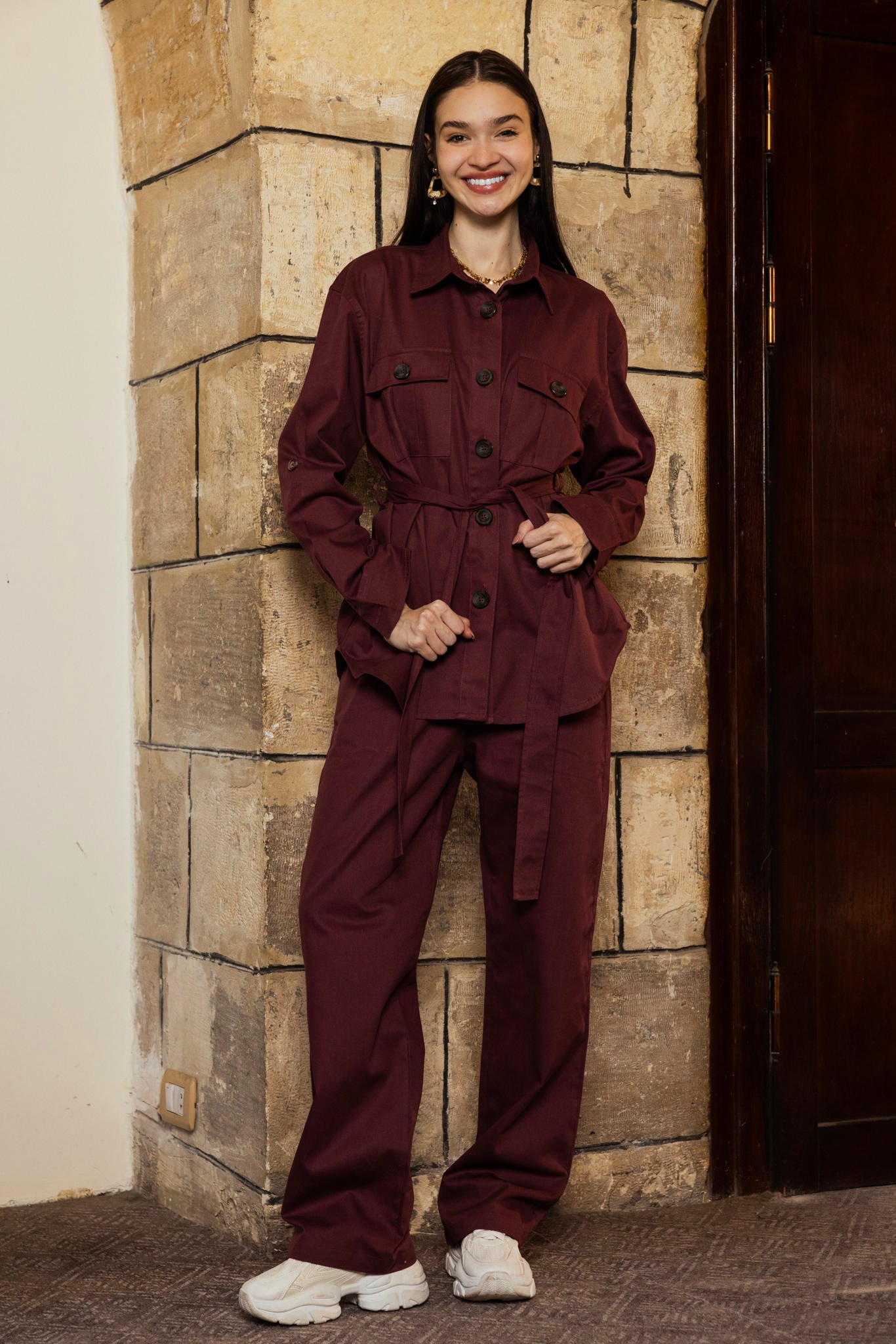 Lightweight Gabardine Set