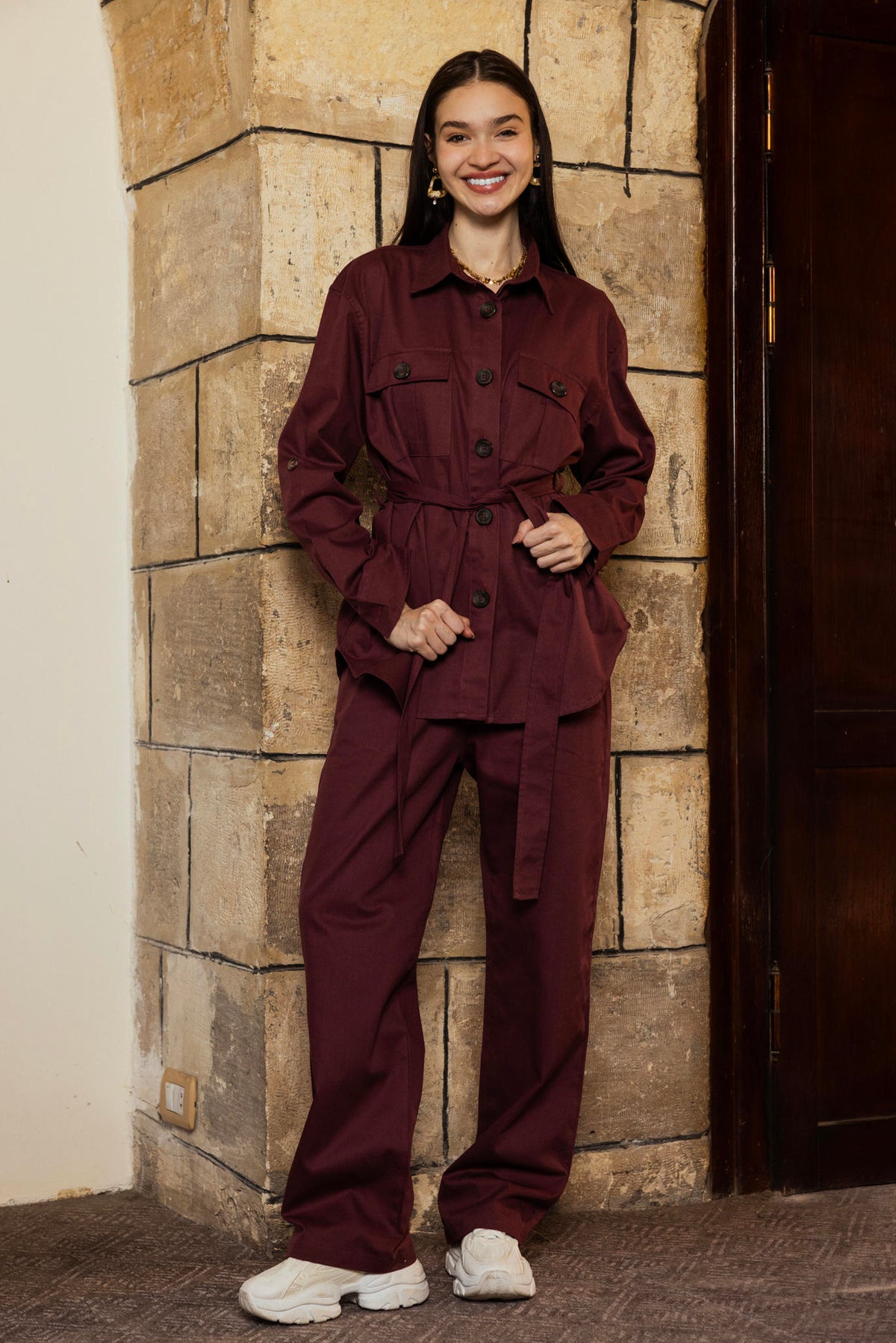 Lightweight Gabardine Set