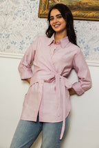 Wrapped Twist Blouse