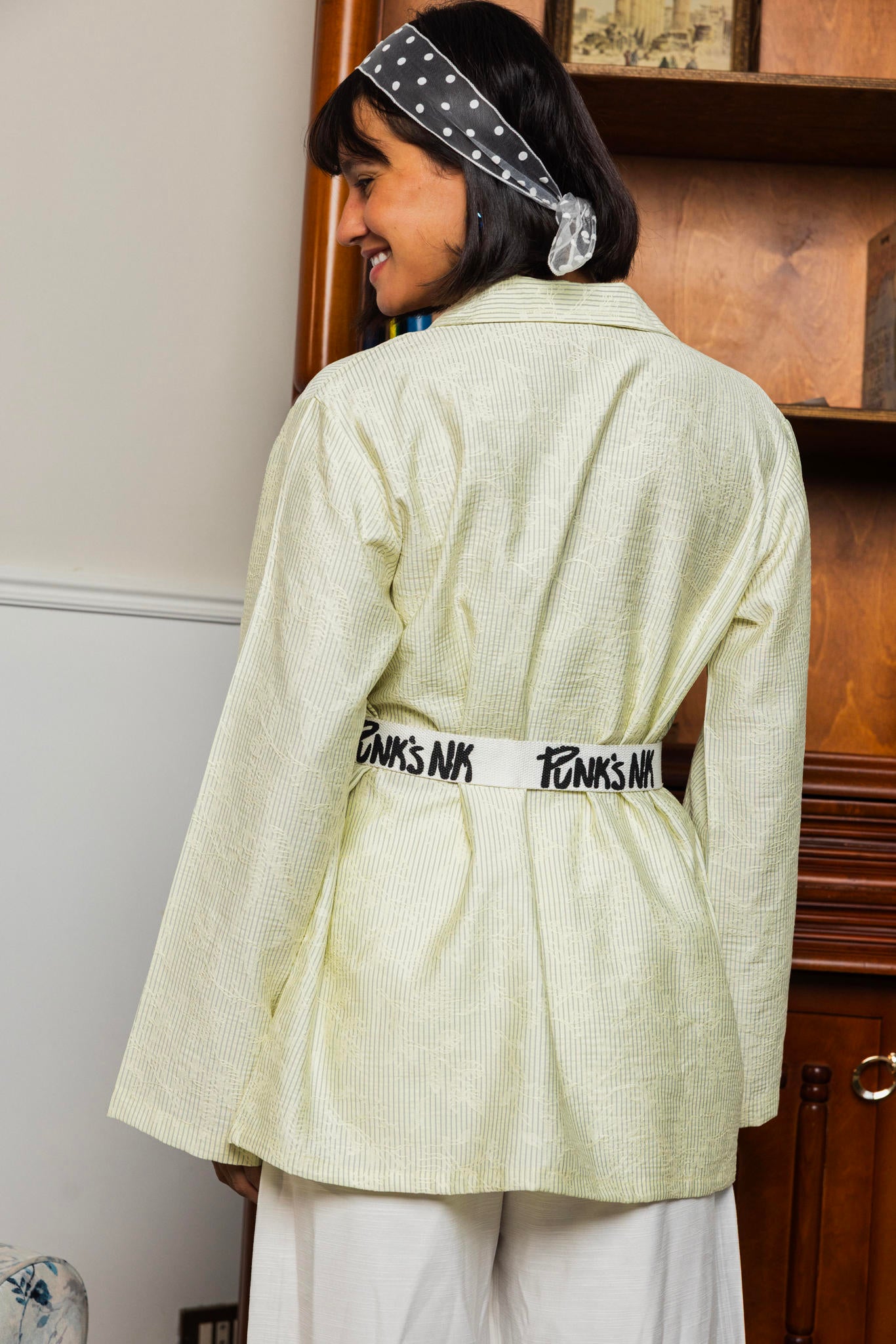 Relaxed Tie Blouse