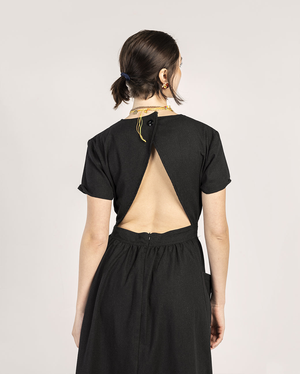 OPEN BACK DRESS