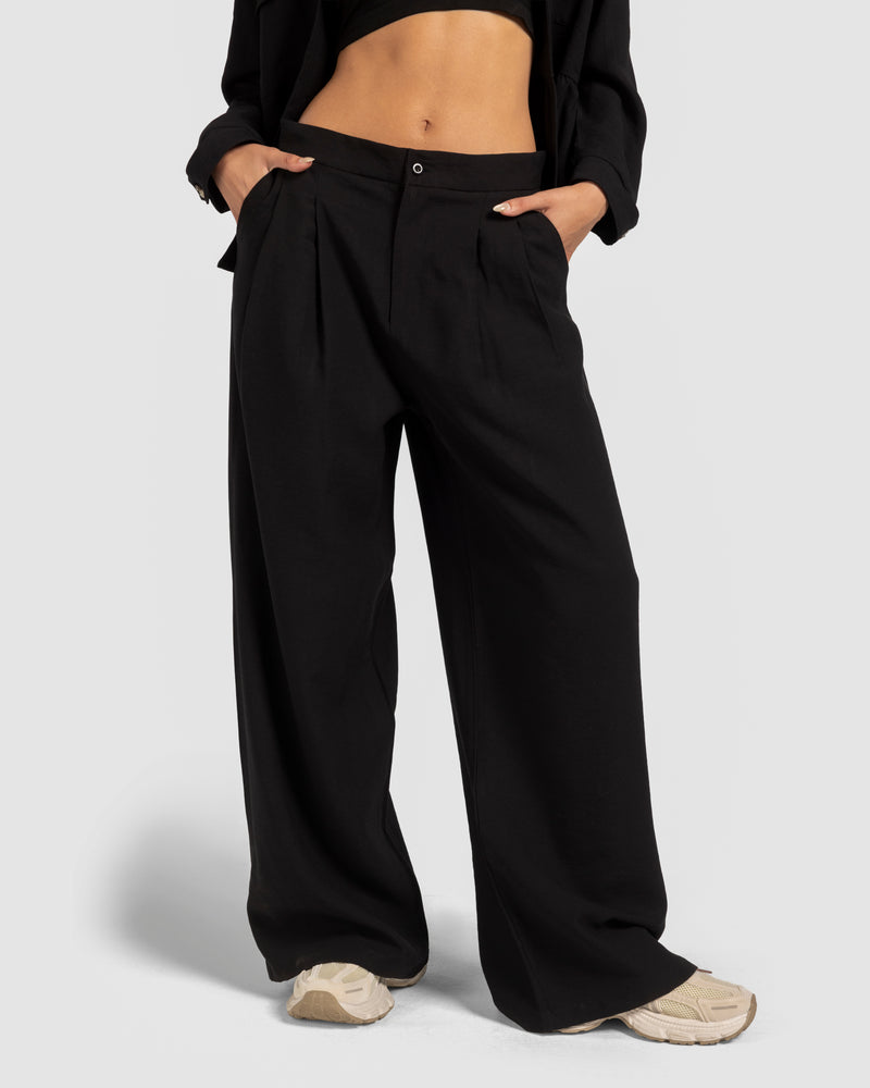Pleated Pants
