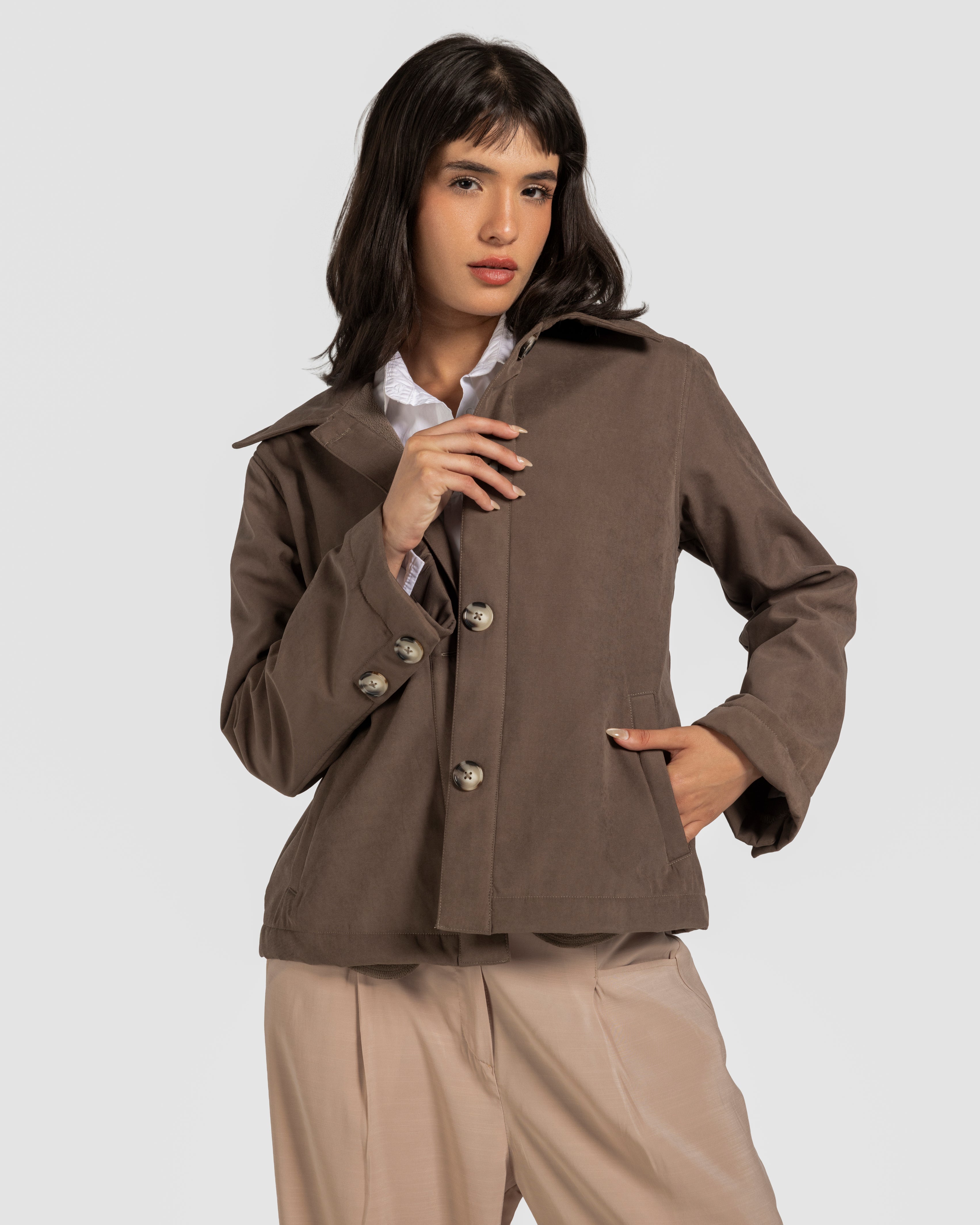 Gabardine Jacket